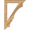 Ekena Millwork Balboa Traditional Rough Sawn Bracket, Western Red Cedar, 4"W x 30"D x 42"H BKT04X30X42BOA01RWR - alternate 4